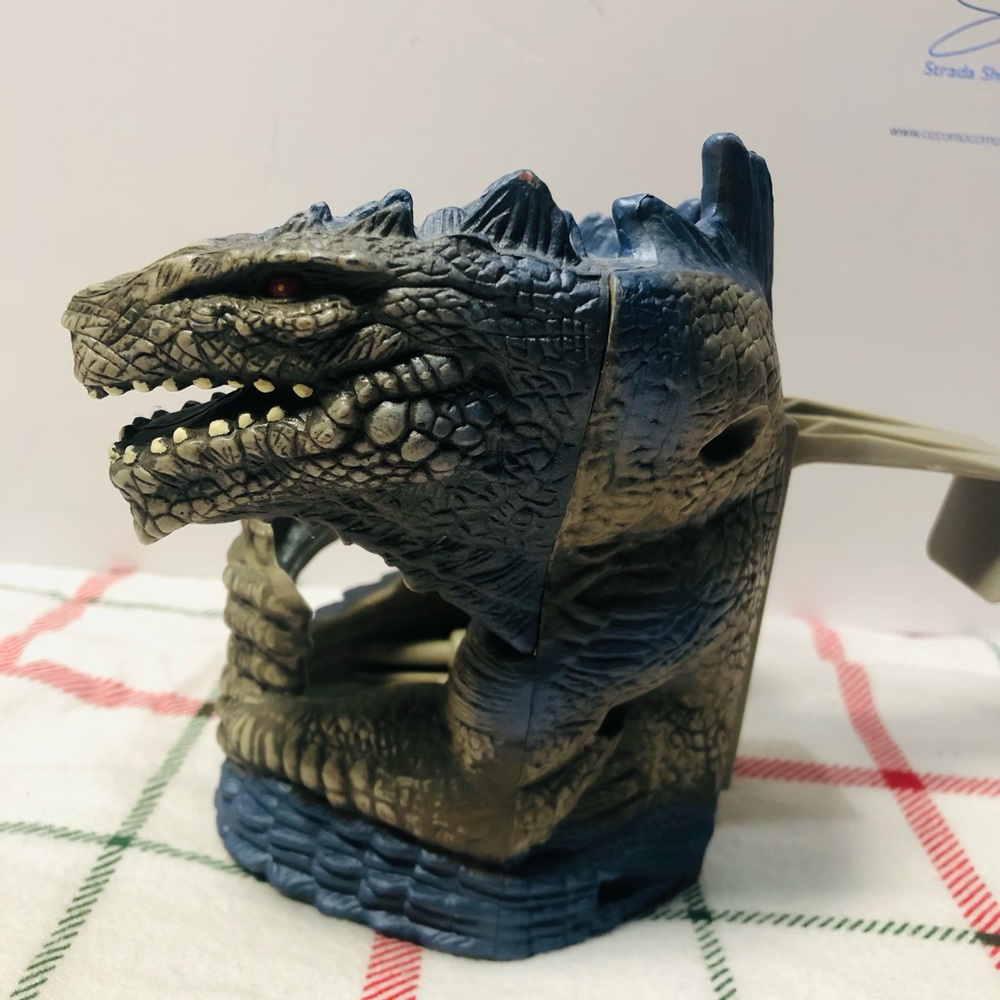 Godzilla Movie Plastic Drink Cup Holder Taco Bell Promo 1998 Toho Co. Pre-owned